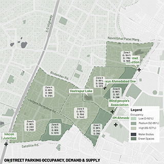 Parking Study and Parking Plan in North-West Zone of Ahmedabad