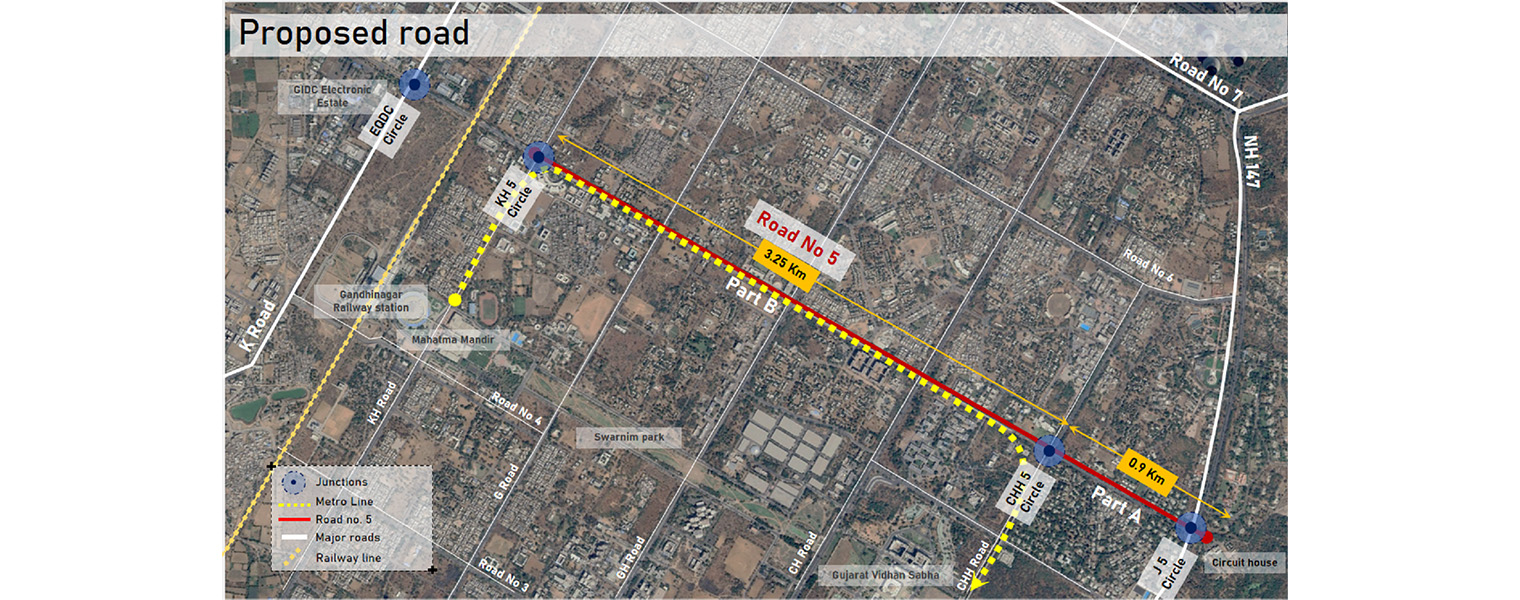 Planning and Design of Road No. 5